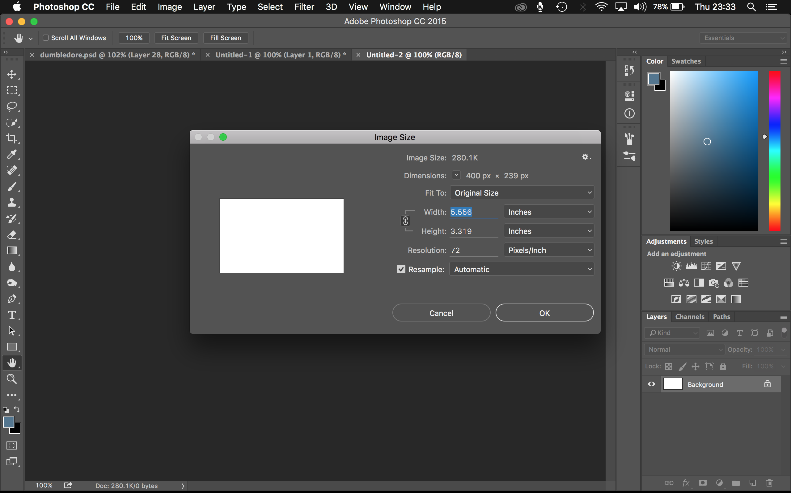 How To Color Canvas In Photoshop